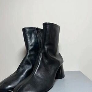 Balenciaga Black Heeled Boots